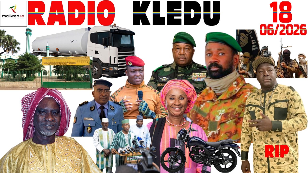 La Revue de Presse de la RADIO KLEDU du 18 Juin 2026