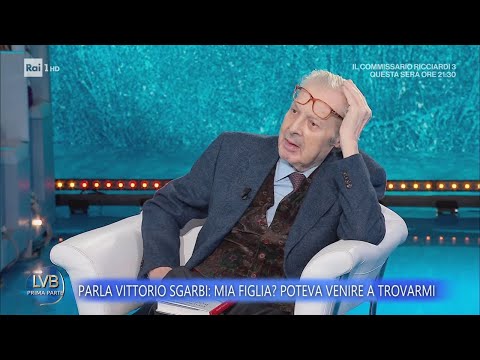Vittorio Sgarbi a Domenica In: "Mia figlia? Poteva venire a trovarmi" - La volta buona 18/11/2025