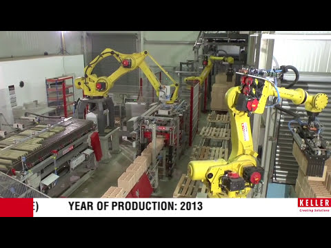 KELLER HCW - Röben, Reetz - Ziegelverfüllanlage / Brick filling plant