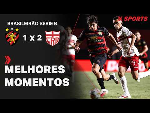 Gols e lances de Sport x CRB