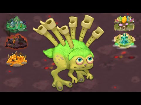 Reedling - All Monster Sounds & Animations (My Singing Monsters)