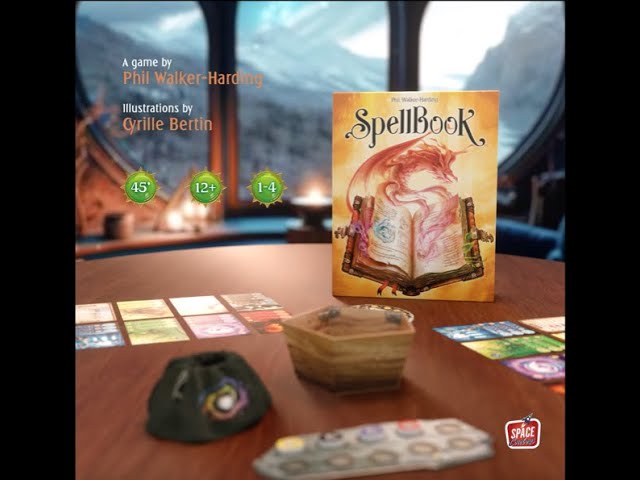 Vídeo relacionado con Space Cowboys, SpellBook, juego familiar, juego de mesa, 1-4 jugadores, a partir de 12 años, 45 minutos, alemán