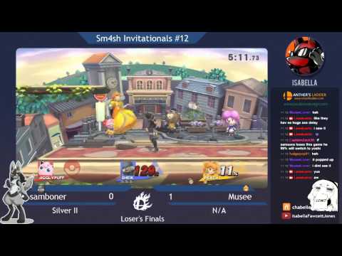 BLGS4 #12 - Grand Finals - samboner (Sheik) vs Musee (Peach)