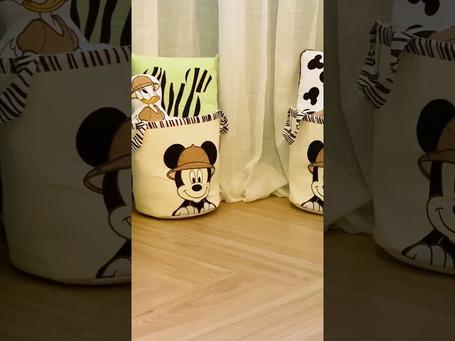KIT CAMA INFANTIL MICKEY SAFÁRI | Grão de Gente #disneygraodegente #disneybaby #mickeymouse