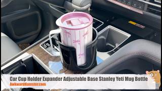 Car Cup Holder Expander Adjustable Base Stanley Yeti Mug Bottle Review