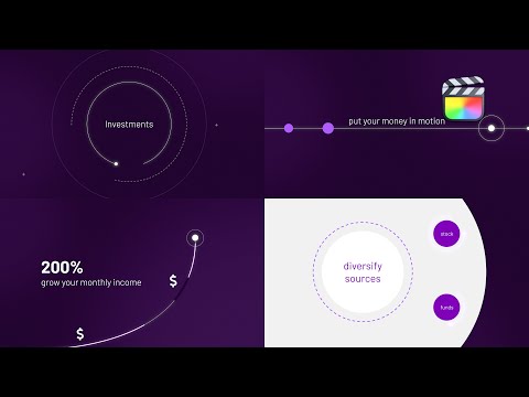 Investments Modular Template for Apple Motion & Final Cut Pro — MotionVFX