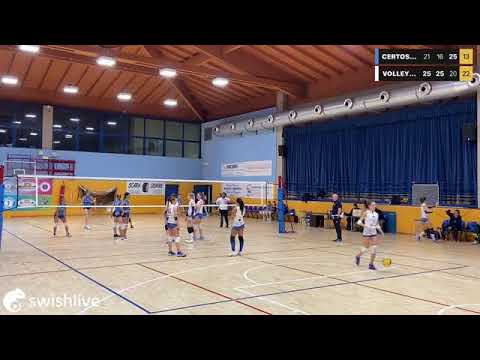 CAMPIONATO REGIONALE SERIE C CERTOSA VOLLEY VS VOLLEY BRESSO