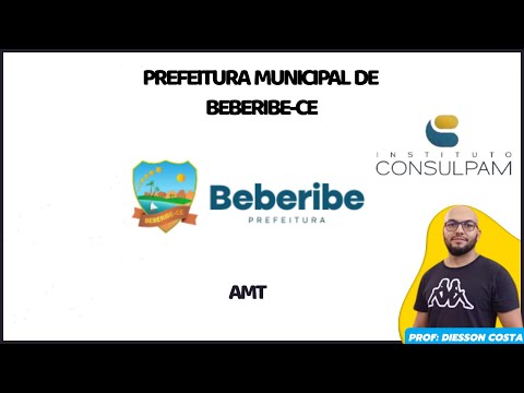 PREFEITURA MUNICIPAL DE BEBERIBE-CE AMT #consulpam #matematica #beberibe #enfermagem #math #amt