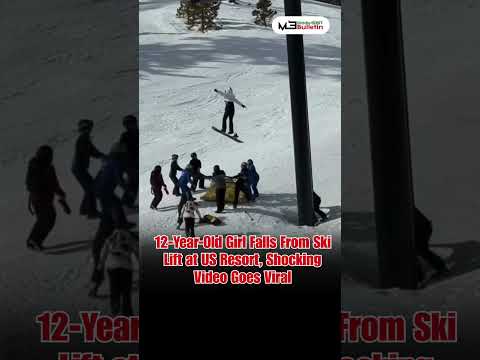 Terrifying Viral Video Shows 12-Year-Old Dangling from Ski Lift Before Fall at California Resort