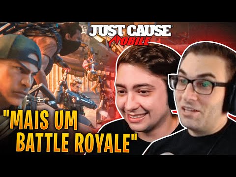 YOUTUBERS REAGINDO AO NOVO JUST CAUSE MOBILE