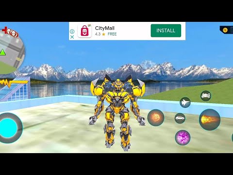 Flying Jet Robot Car Transform Games||Gameplay||By •RAGF• || #20