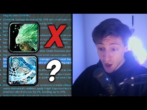 The FROST MAGE Rework ANNOUNCED (FIRST LOOK)