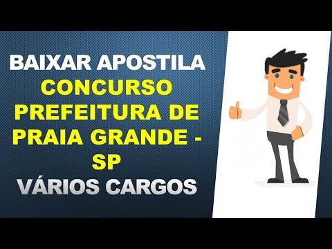 BAIXAR APOSTILA Concurso Prefeitura de Praia Grande - SP