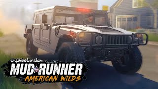 Игра Spintires: MudRunner American Wilds (PS4, русская версия)