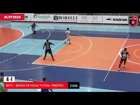 Gols - Barão de Mauá/ Futsal Ribeirão 5x1 AA Botucatuense #LPF2020