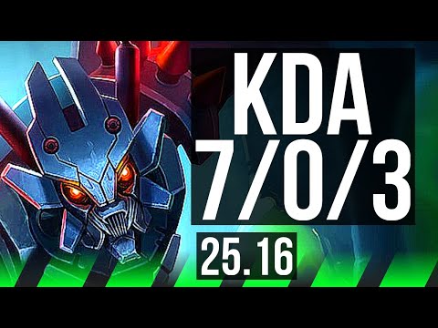 KHA'ZIX vs TRUNDLE (JGL) | 700+ games, Godlike | KR Diamond | 25.16