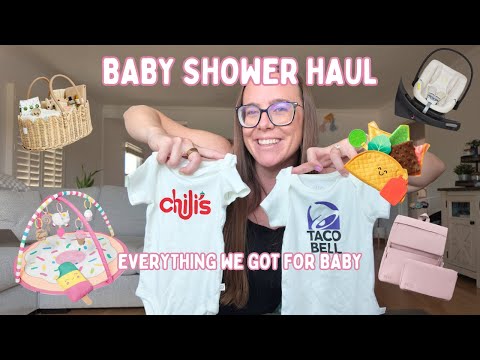 BABY SHOWER HAUL | First Time Mom 2025