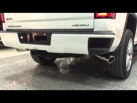 Amazing sound of #Gibson Exhaust on GMC Sierra Denali 2015