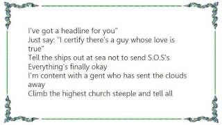 Linda Eder - It's No Secret Anymore Lyrics