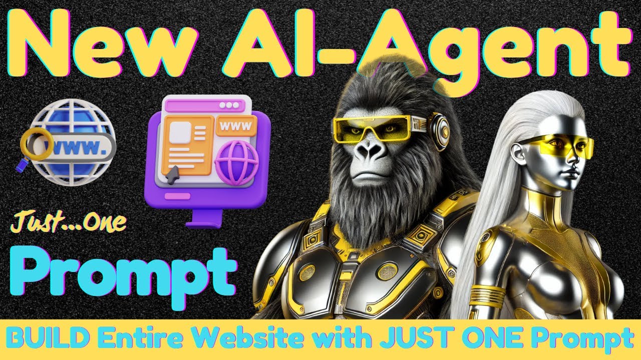 BUILD Entire Website with JUST ONE Prompt Using NEW AI Agent!
