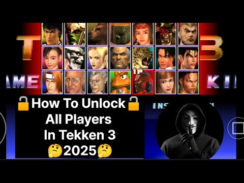 How To Unlock All Player In Tekken 3, 2025 🤔| #tekken3 #gameplay #cheatcodes