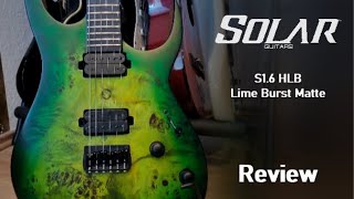 Video thumbnail for Solar S1.6 HLB - Review (German) by Boris Antas