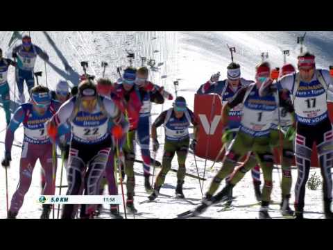 Herren Massenstart Biathlon WM Hochfilzen 2017/HD