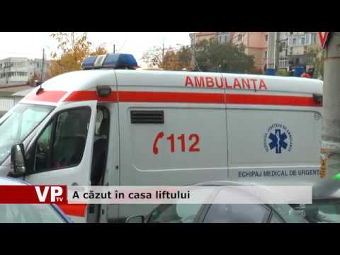 A căzut în casa liftului