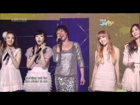 SNSD & Ju Hyun Mi ♥ Crush + Dancing Queen live HD