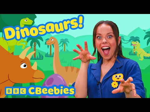 ダイナソータイム！🦖🦕 | イーヴィーと友達のCBeebiesハウスでの楽しい時間🌈✨ (Time to Play Dinosaurs  🦖🦕 | CBeebies House Fun with Evie and Friends 🌈✨)
