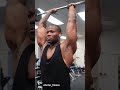 BACK and TRICEPS Workout for MASS 💪🏾 #backworkout #shorts #tricepsworkout #fitnessmotivation