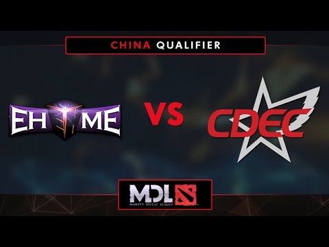 EHOME.Keen vs CDEC Game 2 - MDL 2017 CN Qualifier: Losers' Round 1 - @Basskip