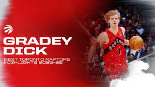 Gradey Dick Toronto Raptors Season Highlights 2025–26
