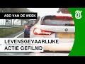 Ongeduldige bumperklever haalt in op bizarre wijze - ASO VAN DE WEEK
