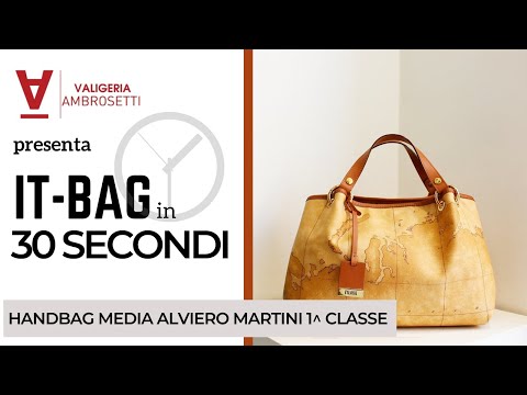 IT-BAG IN 30 SECONDI | Borsa a mano media ALVIERO MARTINI 1^ CLASSE