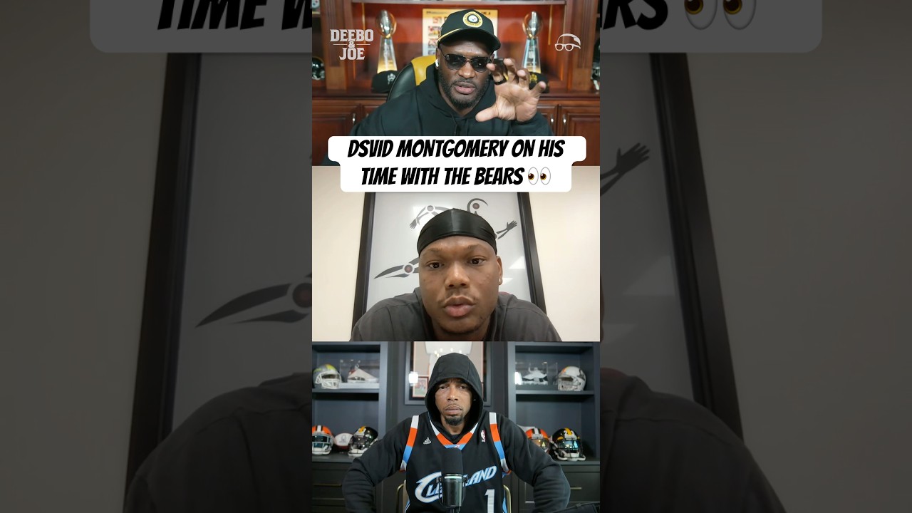 David Montgomery opens up about his time with the #Bears and why it didn’t work out #DeeboAndJoe