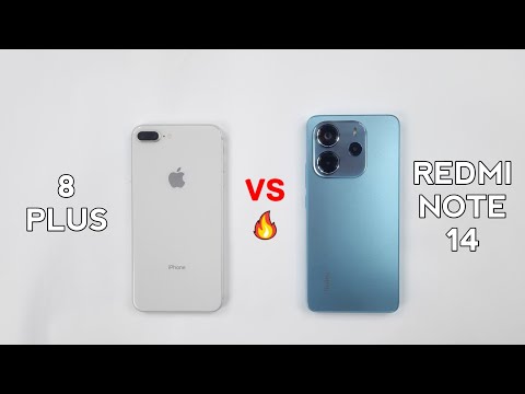 iPhone 8 Plus vs Redmi NOTE 14 - Speed Test