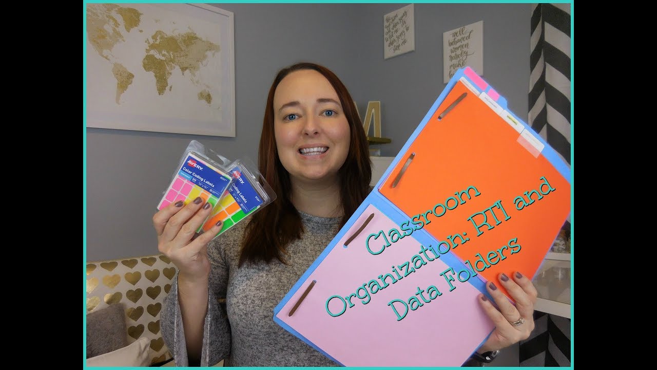 Classroom Organization Series: RTI and Data Folders Organization
