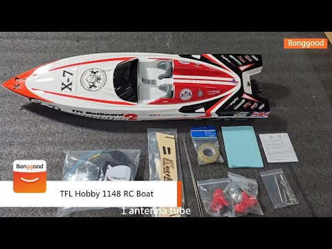TFL Hobby 1148 WARRIOR2 RC Boat – Unboxing, Assembly & Water Test!