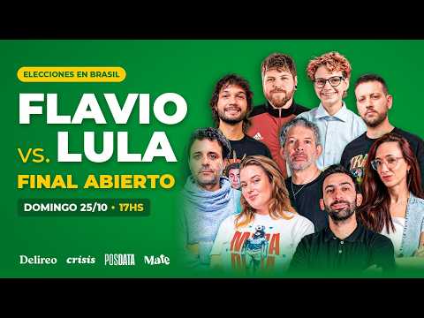 LULA PRESIDENTE: TETRA EN BRASIL | COBERTURA DE LAS ELECCIONES LULA VS. BOLSONARO