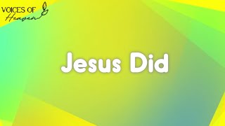 Newsboys - Jesus Did (Lyrics Video)