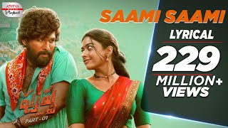 Saami Saami Full Song  Pushpa Songs  Telugu  Allu 