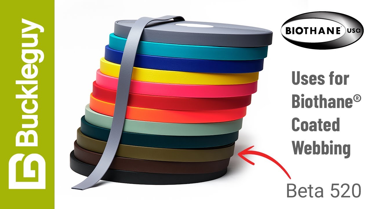 Overview & Demo of Biothane Coated Webbing | Beta 520 Standard & Super Heavy