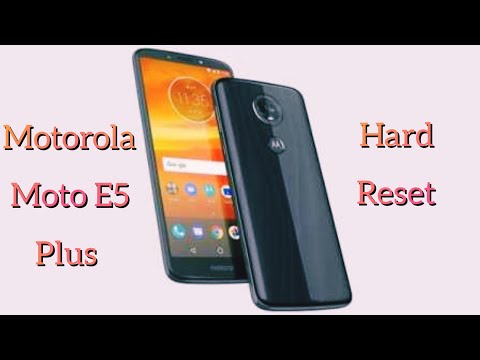 Motorola Moto E5 Plus Hard Reset soft rest by Nikvis videos