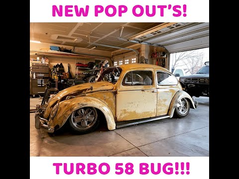 Side pop out windows install! (TURBO BUG!!)