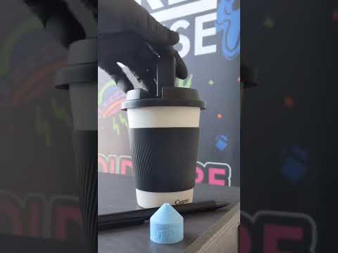Puffco Cupsy Coffee Cup Water Pipe & DabCap Cartridge Adapter