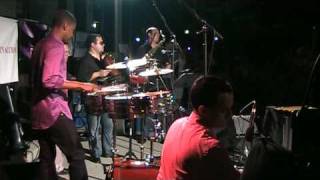 Marcos Lopez on timbales