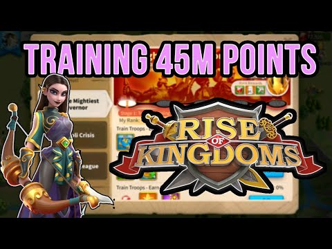 Training 45M Points for Artemisia [ Archer GANG ] | Rise of Kingdoms