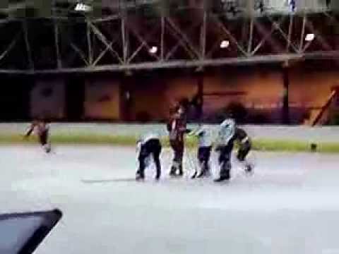 Hockey Fight Hasselt vs HYC - Feb 15, 2014