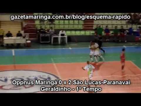 Paranaense - Oppnus Maringá 2 x 2 São Lucas de Paranavaí - 2012